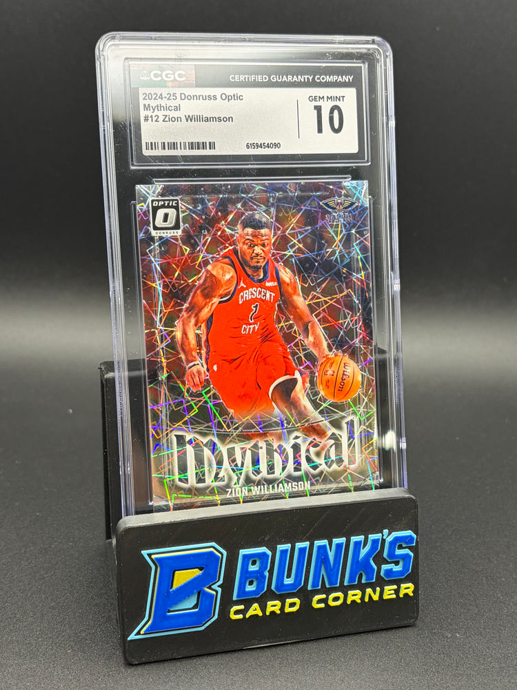 2024-25 Zion Williamson Mythical Donruss Optic CGC 10