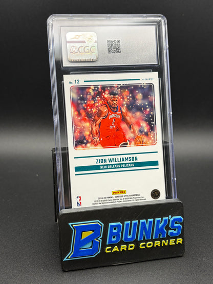 2024-25 Zion Williamson Mythical Donruss Optic CGC 10