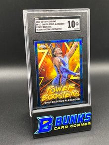 2023-24 Shai Gilgeous-Alexander Power Boosters Blue Basketball Ref. SGC 10