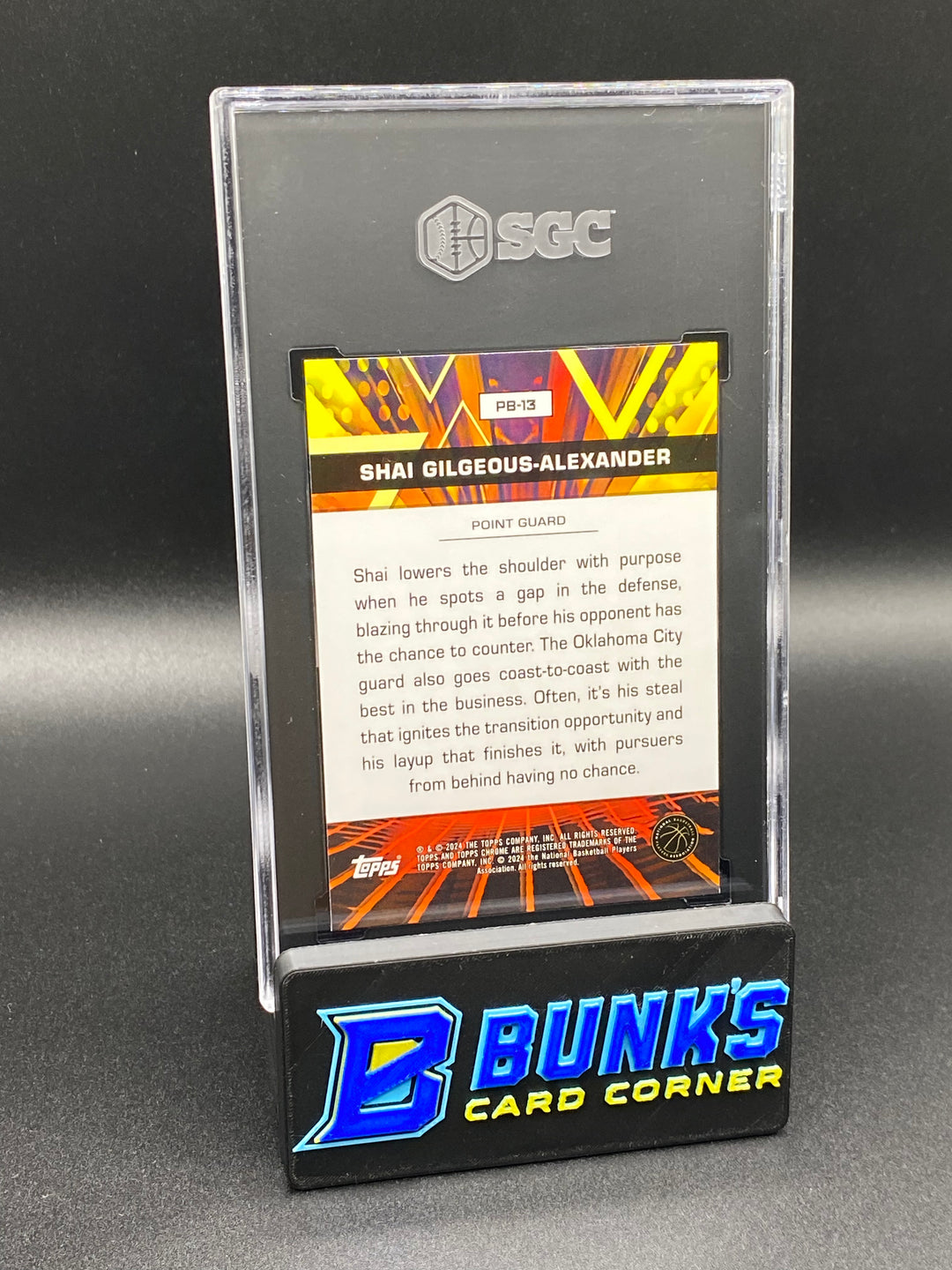 2023-24 Shai Gilgeous-Alexander Power Boosters Blue Basketball Ref. SGC 10