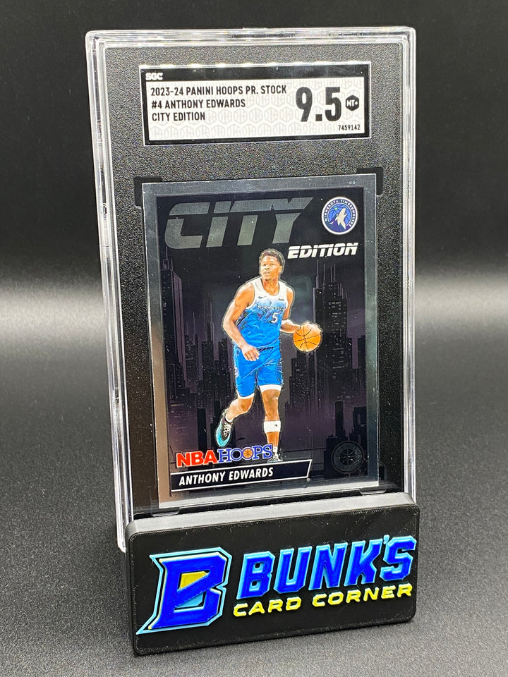 2023-24 Anthony Edwards City Edition SGC 9.5