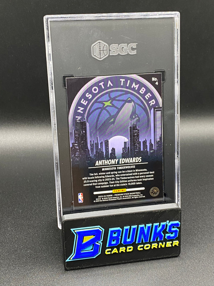 2023-24 Anthony Edwards City Edition SGC 9.5