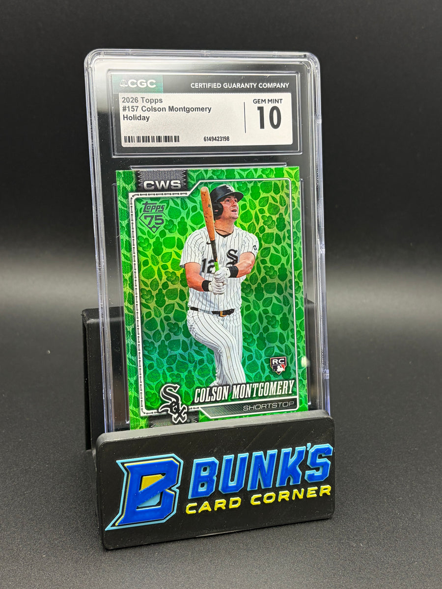 2026 Colson Montgomery Holiday Topps CGC 10 RC