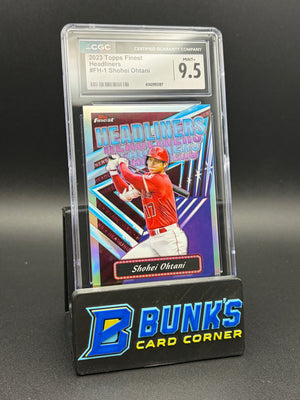 2023 Shohei Ohtani Headliners Topps Finest CGC 9.5
