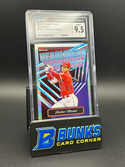 2023 Shohei Ohtani Headliners Topps Finest CGC 9.5