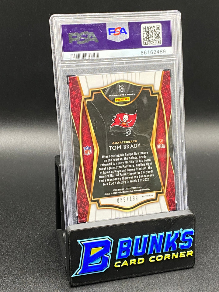 2020 Tom Brady Tri Color Prizm PSA 9
