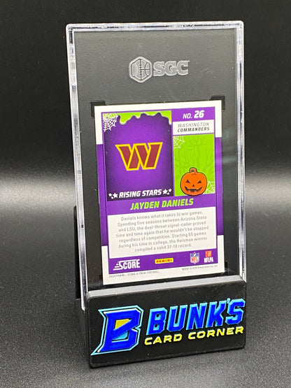 2024 Jayden Daniels Rising Stars Pumpkins SGC 10