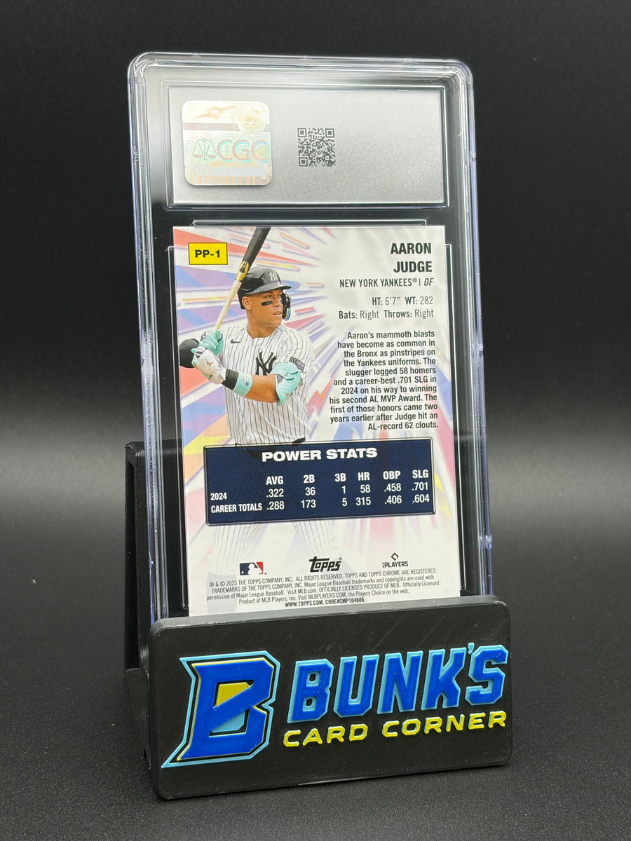 2025 Aaron Judge Power Players Topps Chrome CGC 10