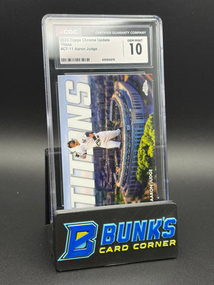 2023 Aaron Judge Titans Topps Chrome CGC 10
