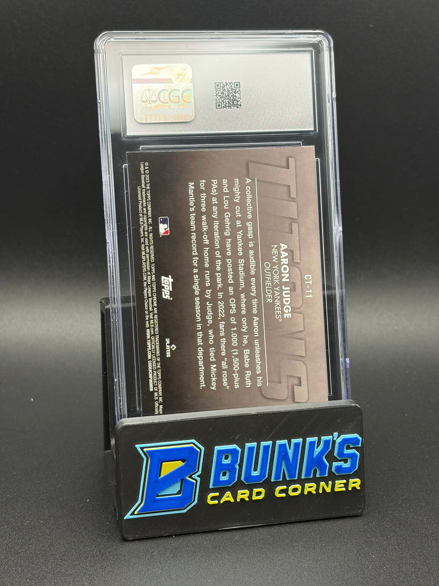 2023 Aaron Judge Titans Topps Chrome CGC 10