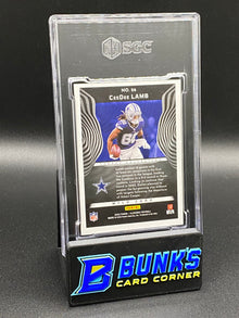 2022 CeeDee Lamb Trophy Collection Wild Card 26/30 SGC 10