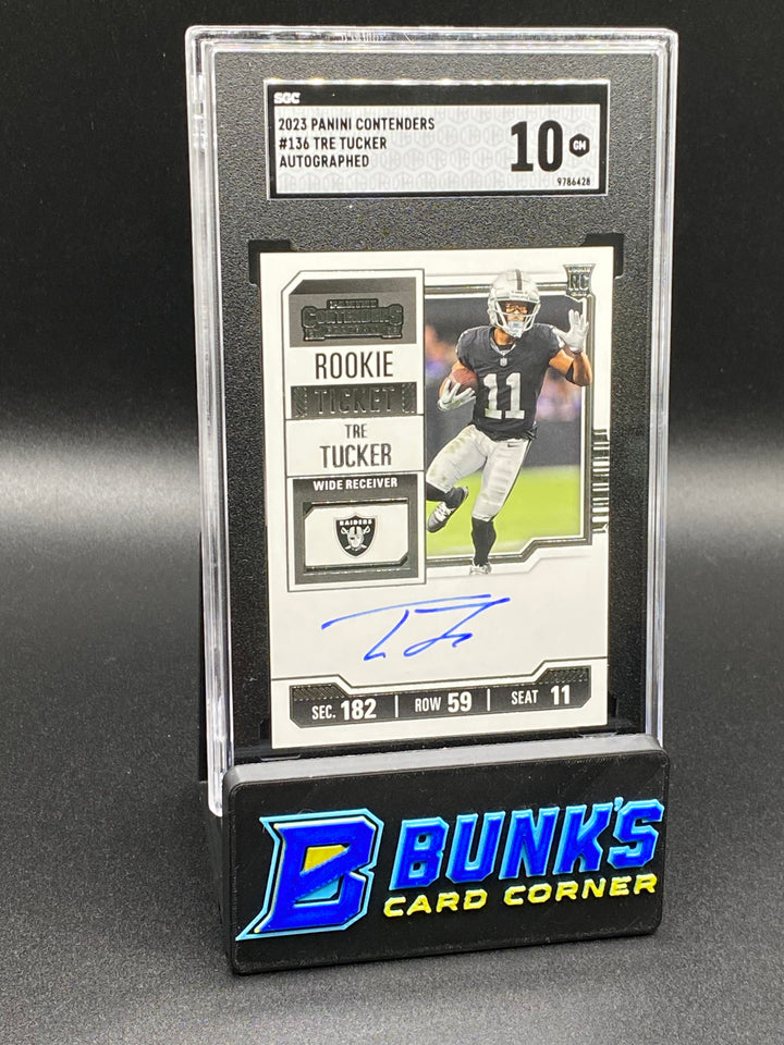 2023 Tre Tucker Auto. SGC 10