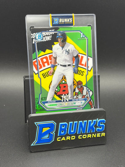 2026 Dillon Lewis 1st Bowman Chrome Packfractor 34/89