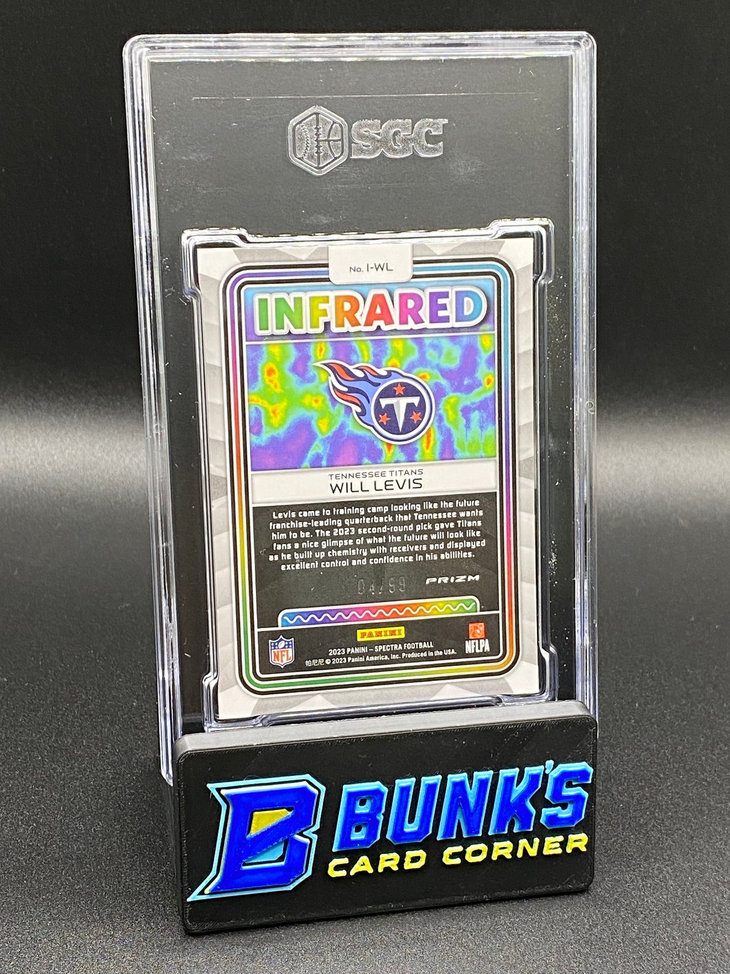 2023 Will Lewis Infrared 4/99 SGC 10