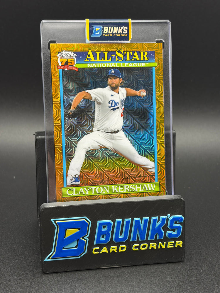 2026 Clayton Kershaw Topps Chrome Silver Pack Mojo 27/50