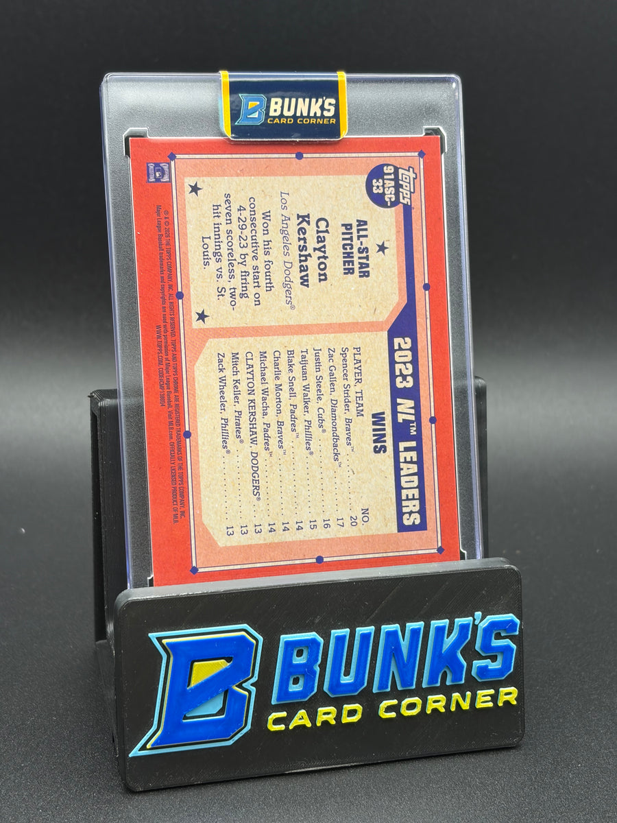 2026 Clayton Kershaw Topps Chrome Silver Pack Mojo 27/50