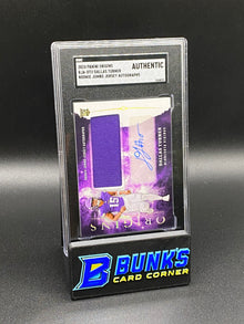 2024 Dallas Turner Rookie Jumbo Jersey Auto. SGC Authentic