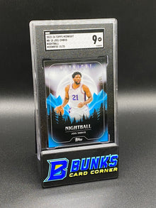 2023-24 Joel Embiid Nightball Moonrise 15/25 SGC 9
