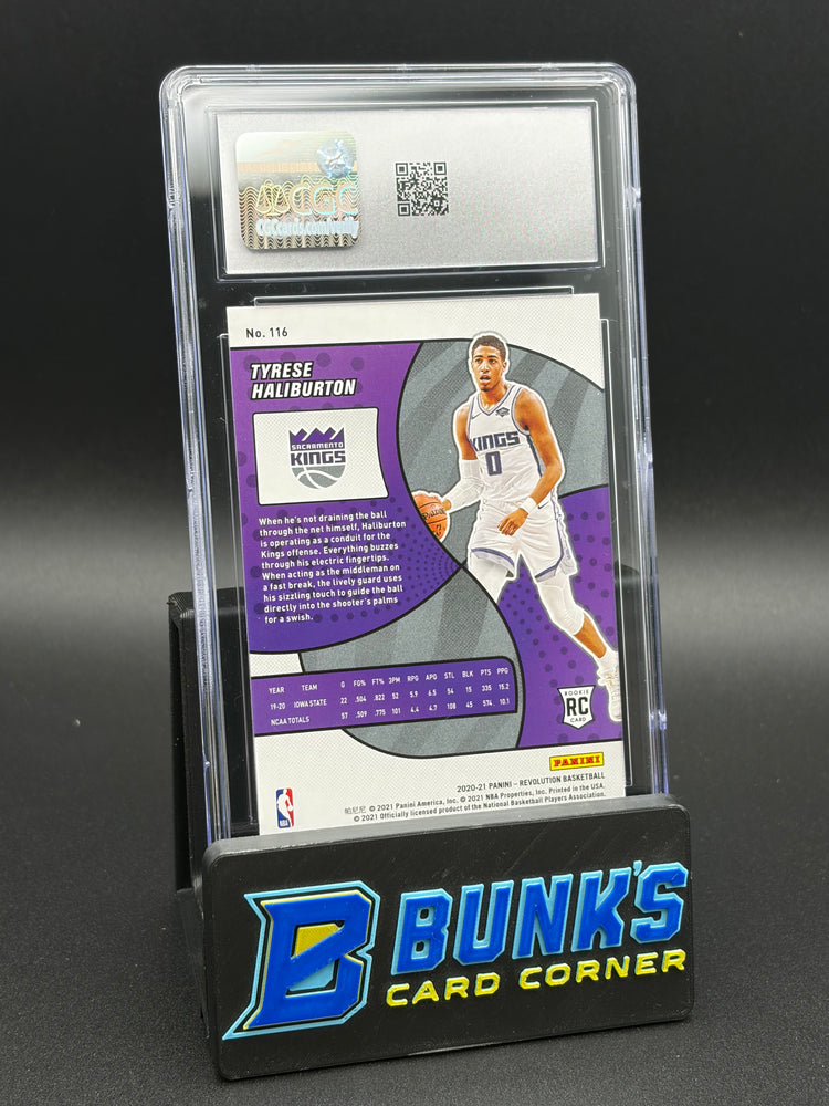 2020-21 Tyrese Haliburton Panini Revolution CGC 10 RC