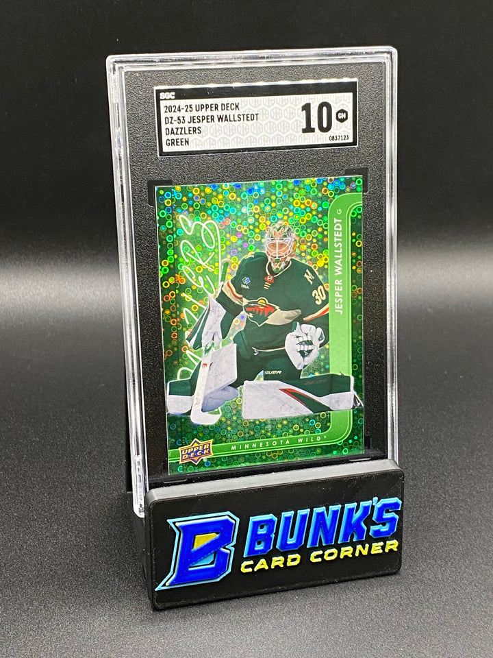 2024-25 Jesper Wallstedt Dazzlers Green SGC 10
