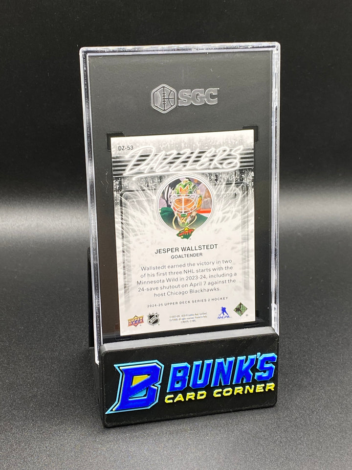 2024-25 Jesper Wallstedt Dazzlers Green SGC 10