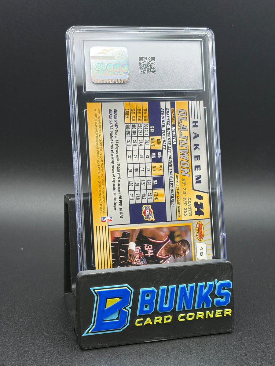 1996-97 Hakeem Olajuwon Bowman's Best CGC 9