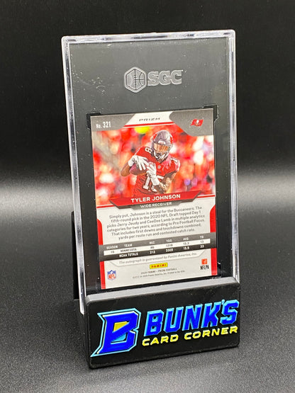 2020 Tyler Johnson Auto. Camo Prizm 20/25 SGC 10/9.5