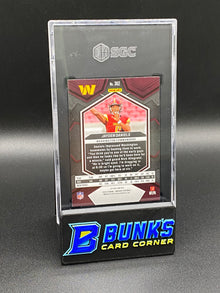 2024 Jayden Daniels Green Prizm SGC 9.5