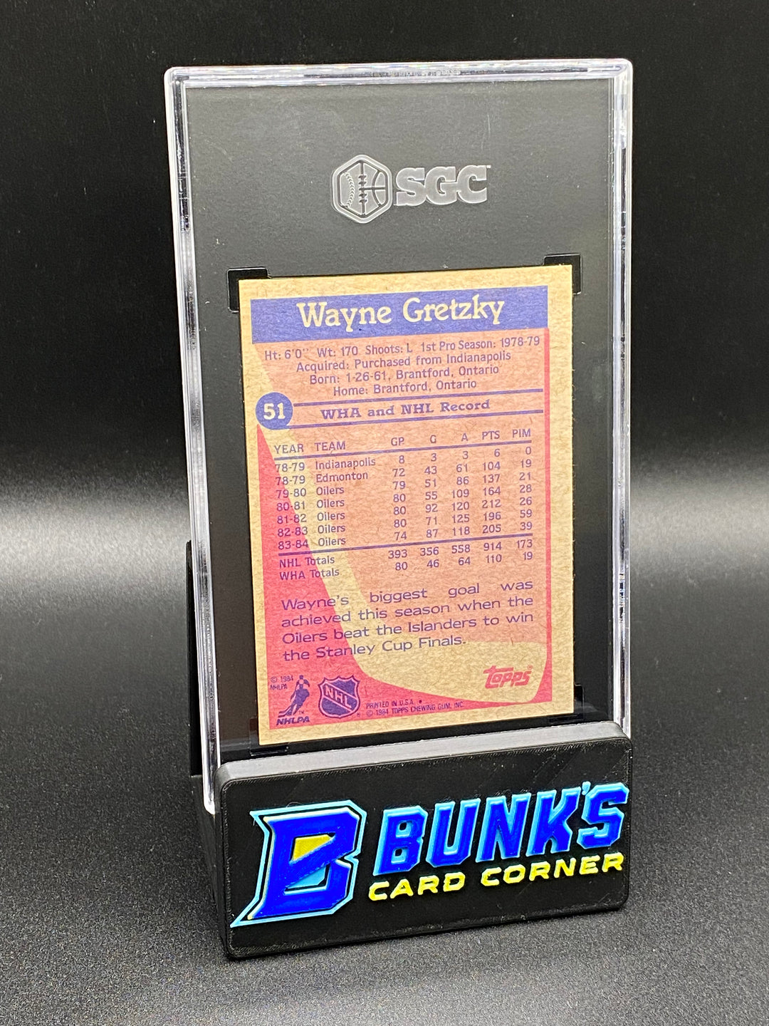 1984-85 Wayne Gretzky SGC 6