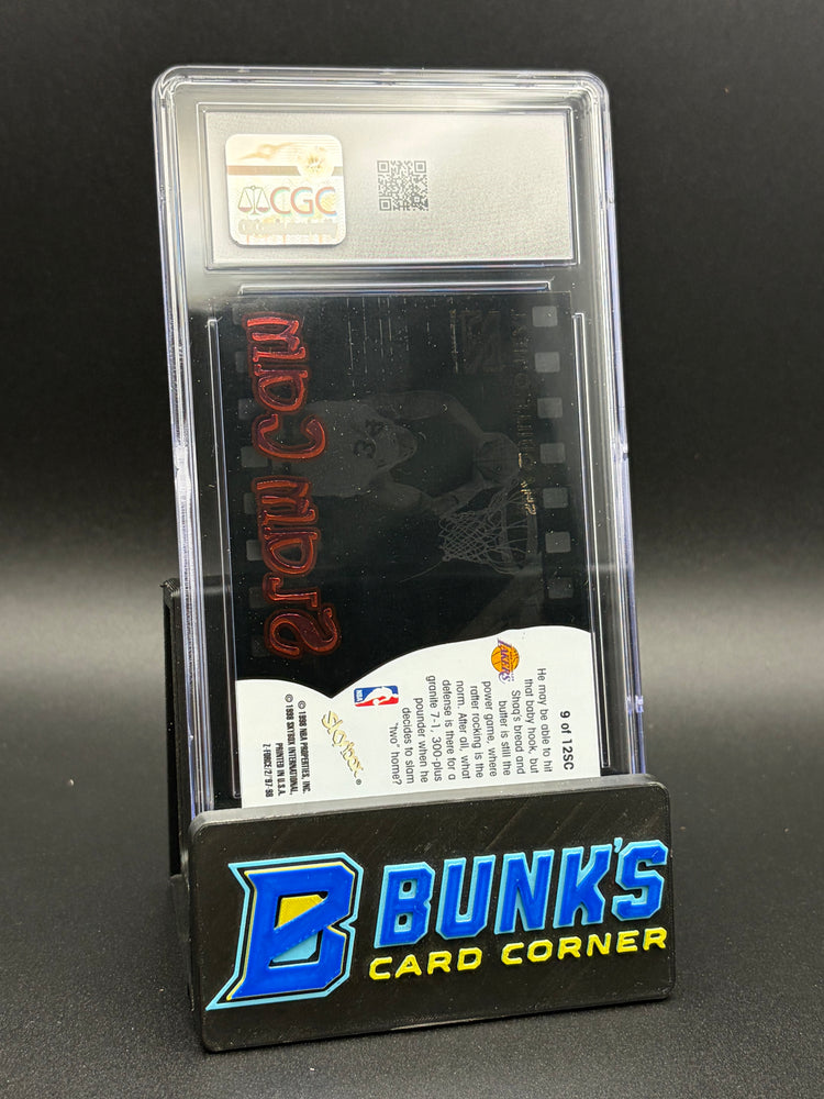 1997-98 Shaquille O'Neal Slam Cam SkyBox Z-Force CGC 8