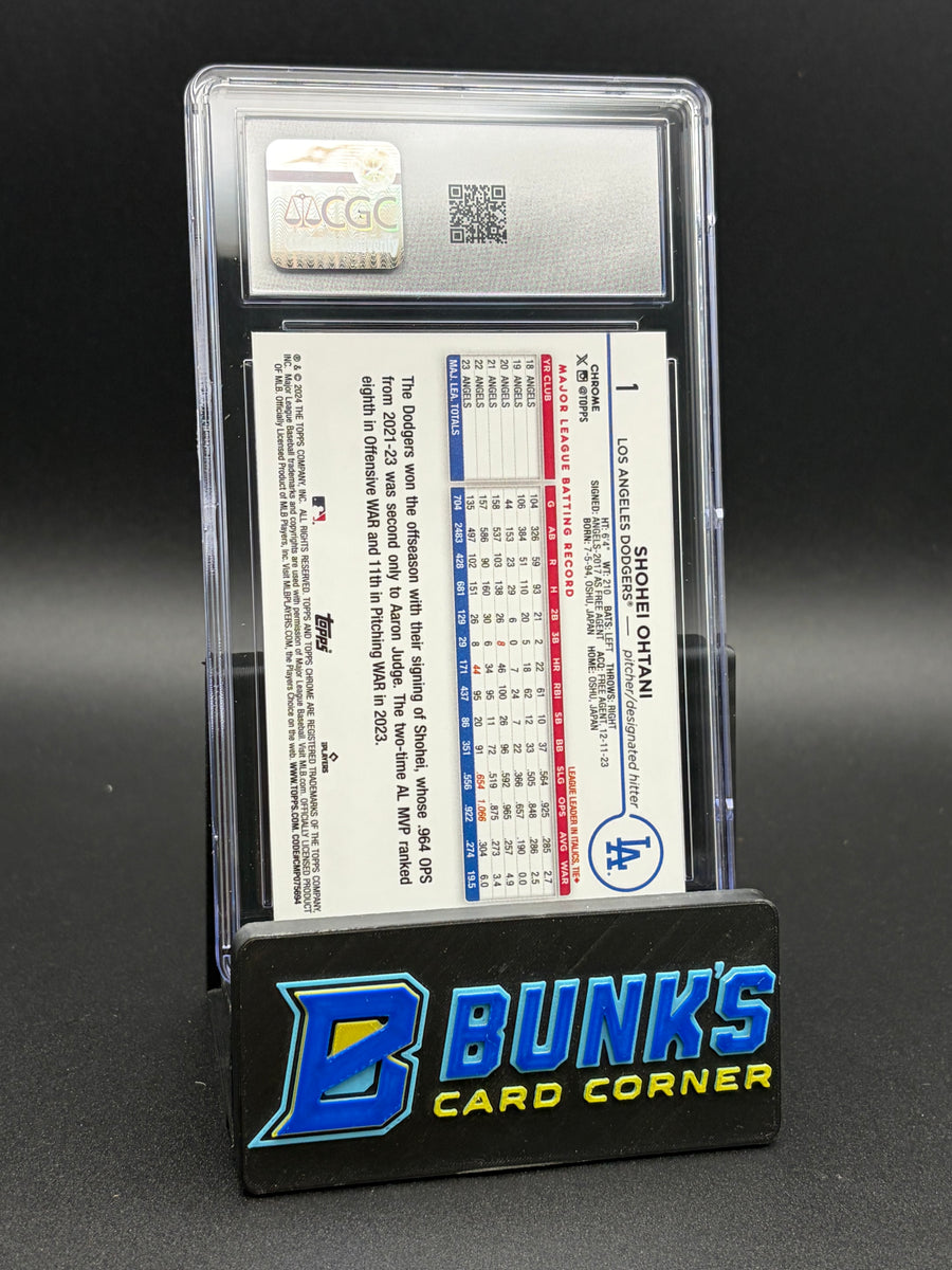 2024 Shohei Ohtani Topps Chrome CGC 9.5