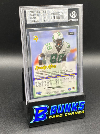 1998 Randy Moss Beckett 8.5
