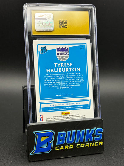 2020-21 Tyrese Haliburton Donruss Optic CGC Pristine 10 RC