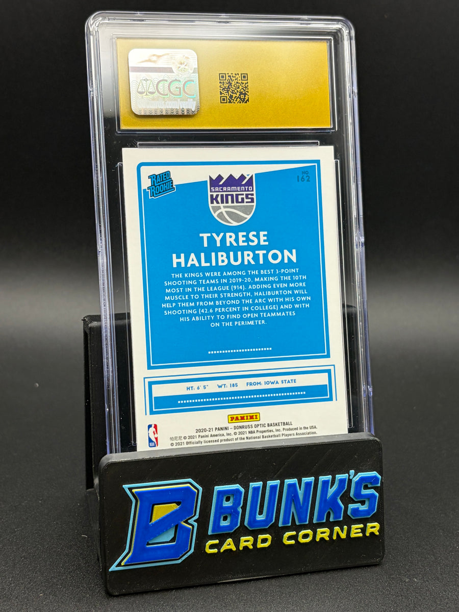 2020-21 Tyrese Haliburton Donruss Optic CGC Pristine 10 RC