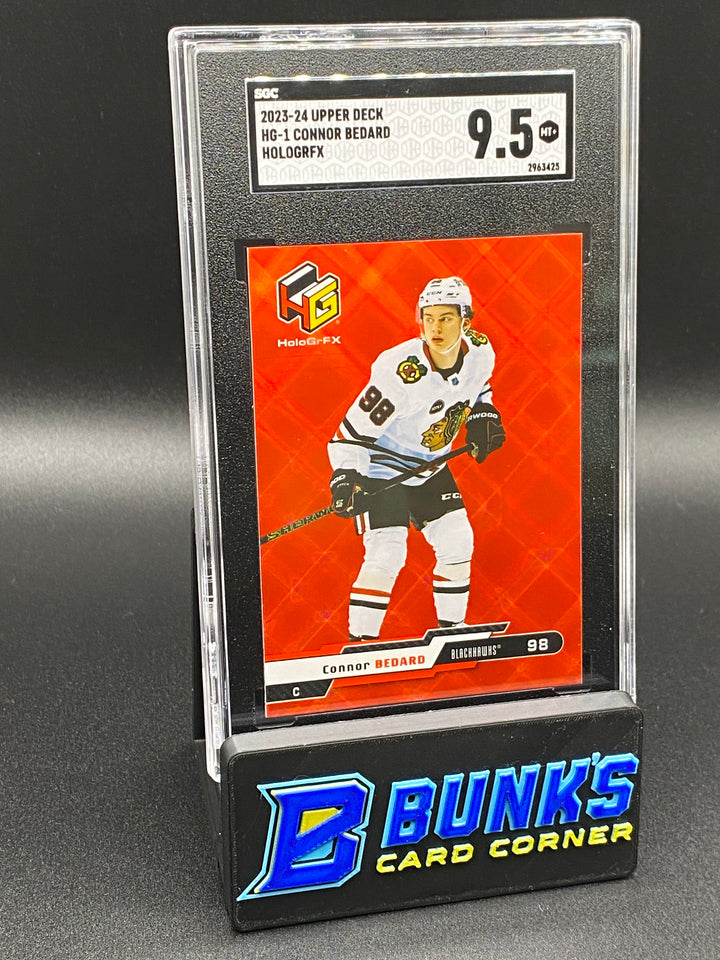 2023-24 Connor Bedard Hologrfx SGC 9.5