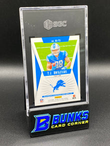 2019 TJ Hockenson Apprentice Ink 22/50 SGC 10/9