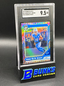 2024 Amon-Ra St. Brown One Hundred Prizm SGC 9.5