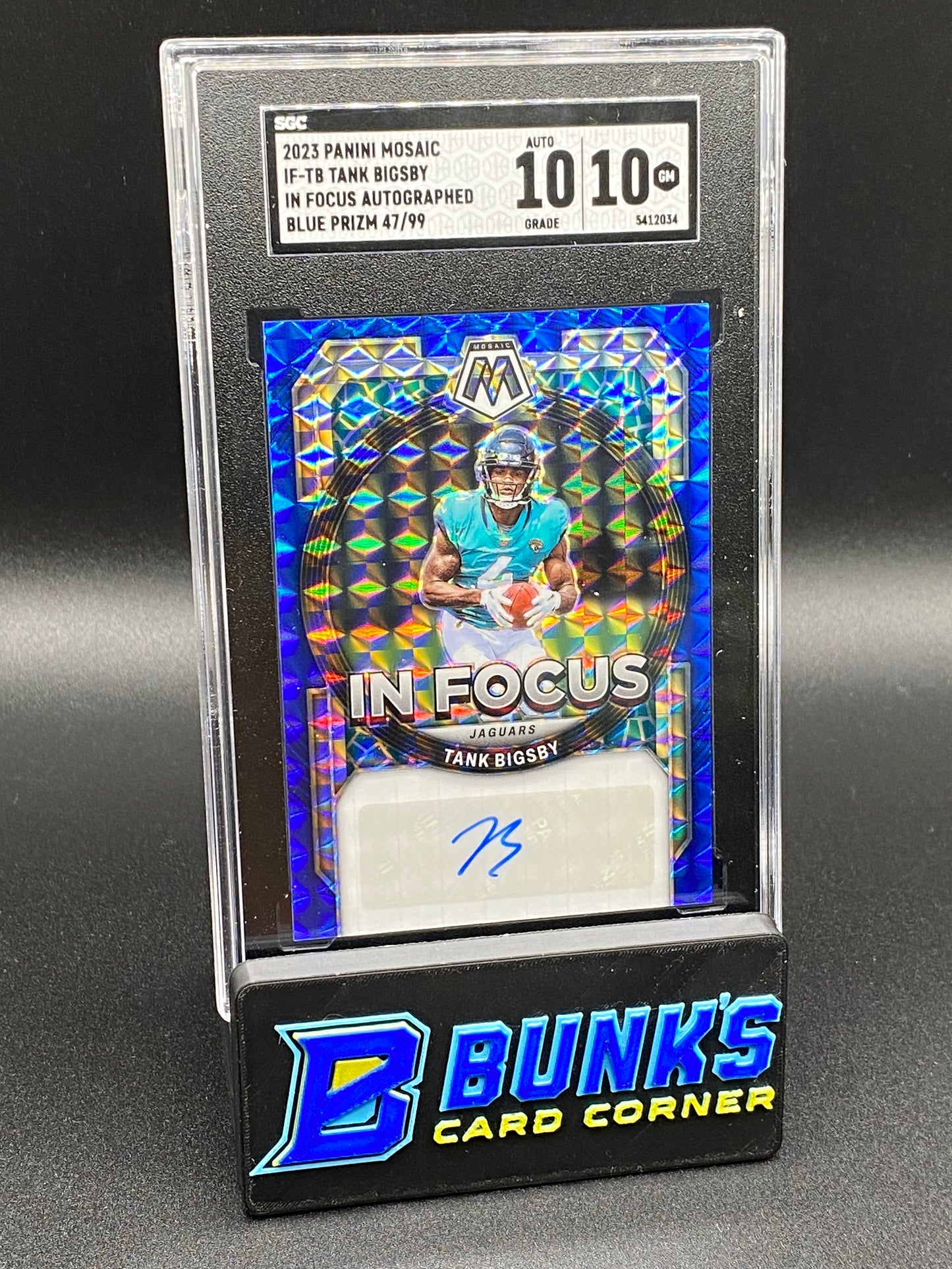2023 Tank Bigsby In Focus Auto. Blue Prizm 47/99 SGC 10/10