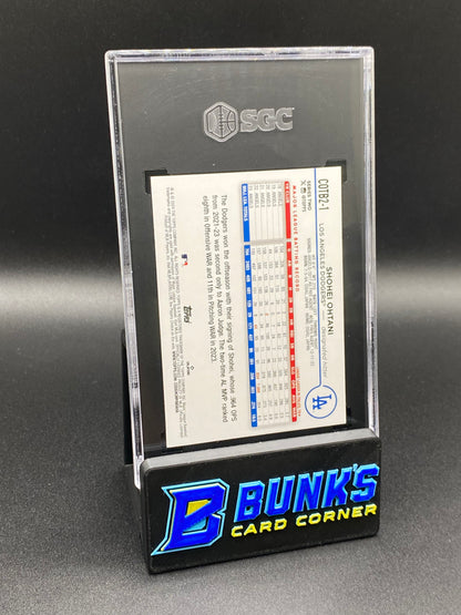 2024 Shohei Ohtani Companion Card SGC 9.5