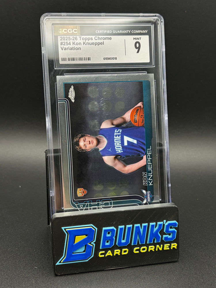 2025-26 Kon Knueppel Variation Topps Chrome CGC 9 RC
