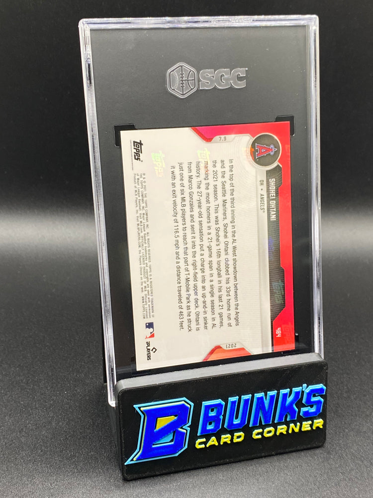 2021 Shohei Ohtani Topps Now SGC 10