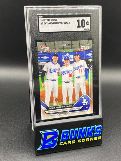 2025 Ohtani/Yamamoto/Sasaki SGC 10