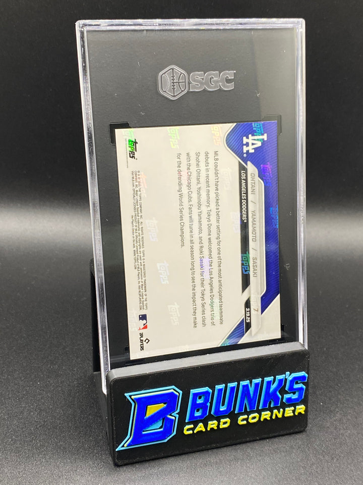 2025 Ohtani/Yamamoto/Sasaki SGC 10