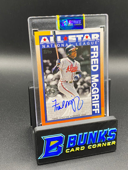 2025 Fred McGriff Auto.
