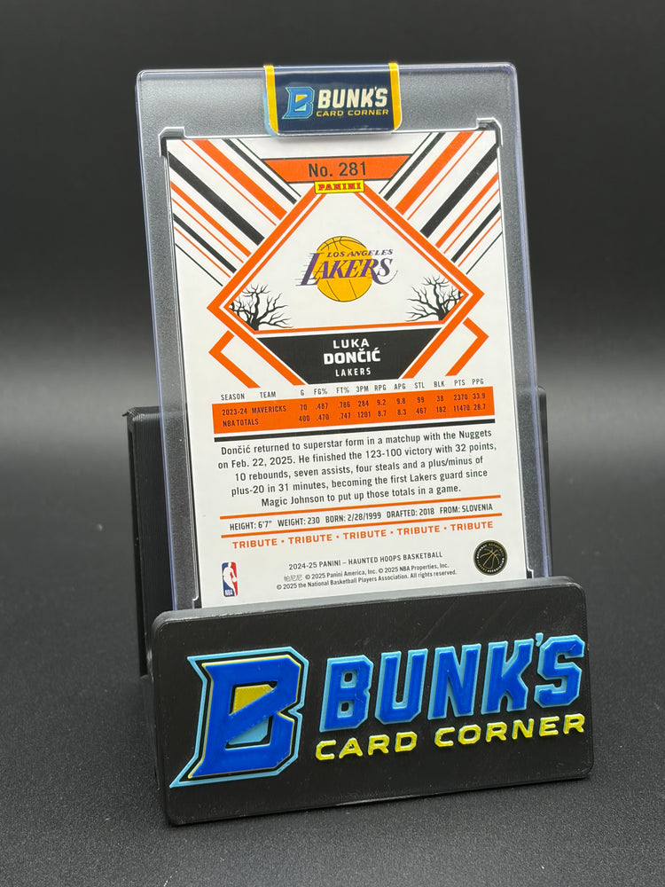 2024-25 Luka Doncic Haunted Hoops Panini 31/99