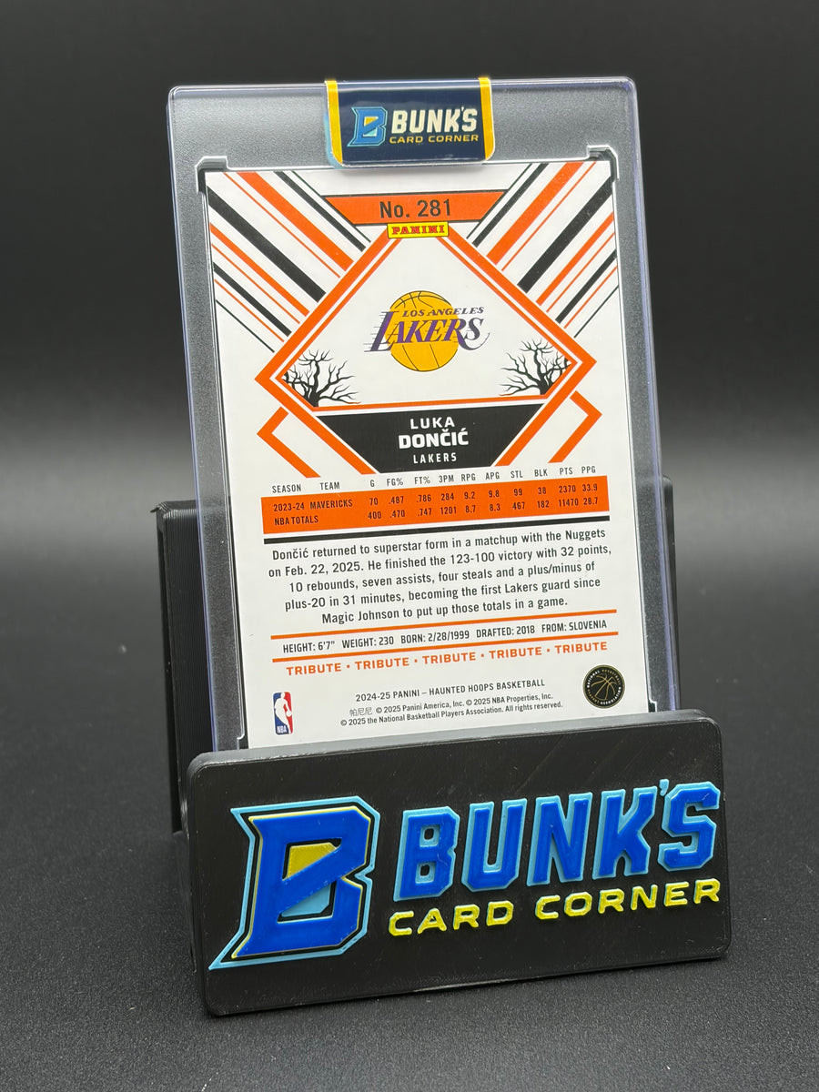 2024-25 Luka Doncic Haunted Hoops Panini 31/99