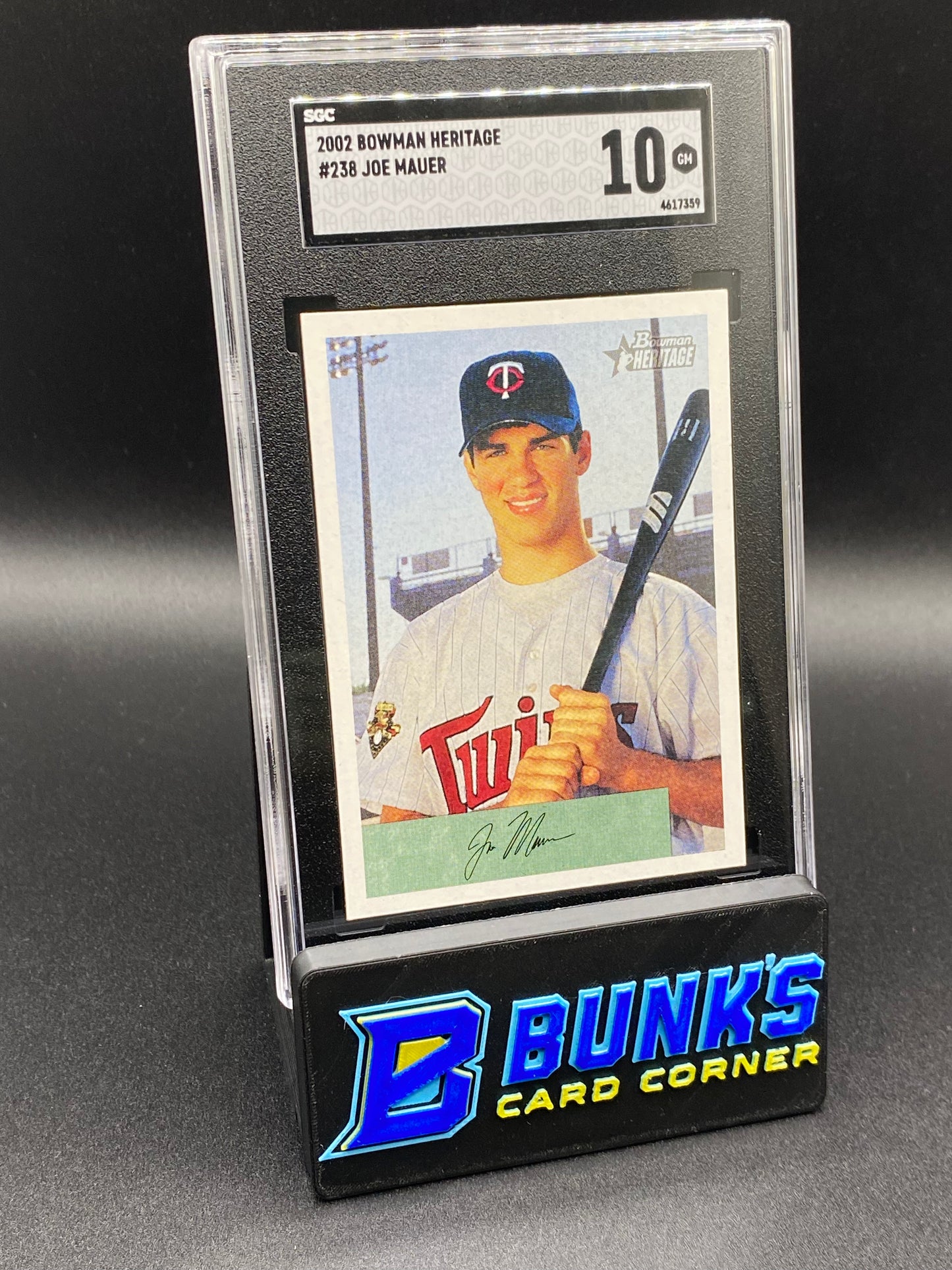2002 Joe Mauer SGC 10