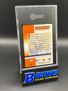 1998 John Elway Oneonta Yankees SGC 9