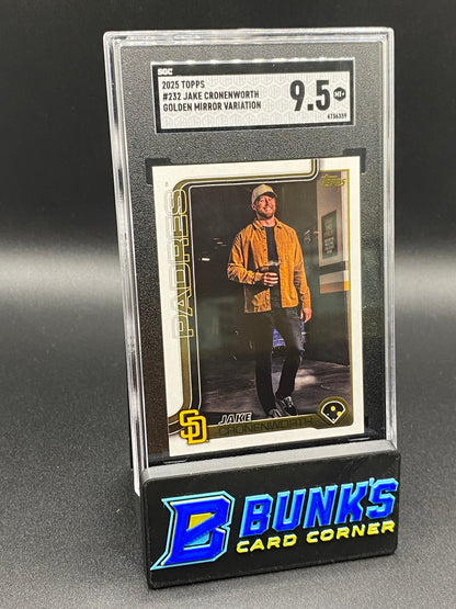 2025 Jake Cronenworth Golden Mirror Variation SGC 9.5