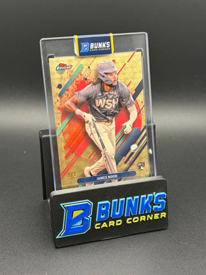 2025 James Wood Topps Finest Superfractor 1/1 RC